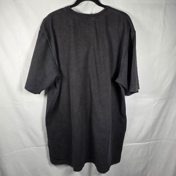 Carhartt K87 Pocket T-Shirt Original Fit Black XL Tall Cotton Short Sleeve Tee - Picture 2 of 6